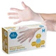 MED PRIDE Disposable Medical Grade Vinyl Exam Medium (Pack of 100), Clear 