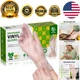 Versatile Disposable Vinyl Gloves - 100 Count, Safe for Cooking & Household Use