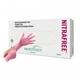 Ansell Micro-Touch NitraFree, Nitrile Gloves, Large, Pink, 1000 Count, 6034513