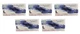 DRE Health Blue Sapphire Synthetic Gloves 1000ct Large Purple Latex-Free New
