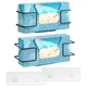 THYGIFTREE Glove Box Holder Wall Mount Dispenser, 2 Pack Metal Rack for Rubbe...