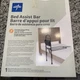 Medline Bed Assist Bar with Storage Pocket, Height Adjustable Bed Rail for