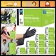 Premium Black Nitrile Gloves | Disposable Latex-Free, 4.5 Mil Thickness, Cooking