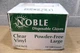 Noble Disposable Clear Vinyl Powder-Free Large Gloves 394365L