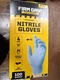 Firm Grip Pro Cleaning Nitrile Gloves Hand Protection Disposable 4 Mil 100 Count