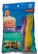 2 Pairs Mr. Clean Natural Latex Gloves Flock Lined Purple & Yellow Size Small
