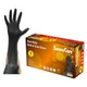 100 SunnyCare&reg; 5Mil Black Nitrile Exam Gloves Powder Free (Non Vinyl Latex)  S