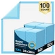 Aay Disposable Bed Pads 36 X 36 100 Count Extra Large Heavy Duty Incontinence