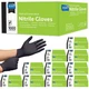 Inspire Black Nitrile Gloves | THE ORIGINAL Quality Medium, 