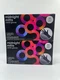 Pack of 200 FRAMAR Midnight Mitts Powder Free Nitrile Gloves 12" BLACK Medium