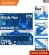 Large Disposable Nitrile Gloves, 100 Count - Waterproof & Allergy-Free Solution