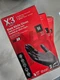 AMMEX X3 Nitrile Gloves, 3 Boxes of 100 - Black, Size M, L and XL 