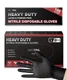 Heavy Duty 6 Mil Black Nitrile Powder Free Disposable Latex Free Gloves