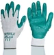 Showa 350XL-10 Atlas Fit Nitrile-Coated Glove X-Large Gray/Green