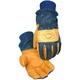 Caiman Leather Palm Heatrac Insulated Winter Work Gloves Medium