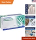 GOLD Disposable Latex Gloves &ndash; 6 Mil, Powder Free Exam Glove with Precise Con...