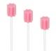100pcs Disposable Mouth Swabs Sponge Unflavored & Sterile Oral Swabs Dental Sw