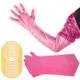 50 Pcs Disposable Dressing Gutting Gloves 35 Inch Shoulder Length Field Dress...