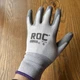 MAGID ROC Lightweight Polyurethane Palm Coated Work Gloves, 12 Pair, GP139 SZ 6