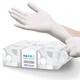 White Nitrile Disposable Gloves Small, 100 Count ~ Latex~Free