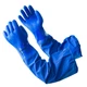 LANON 2 Pairs 26" Elbow Length PVC Chemical Resistant Gloves, Heavy-Duty Long