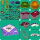 Schleich Accessories and Spare Parts for Farm Horses Equestrian Farm # S14