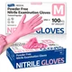 Medical Nitrile Exam Gloves 3.5 Mil Powderfree Foodsafe Disposable Glove For Cle