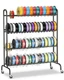 AHOWPD 3D Printer Filament Storage Rack - 4 Tier Rolling Filament Spool Holde...
