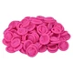100 Pcs Finger Cots, Disposable Protectors, Latex Medium, Pink