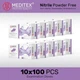 MEDITEX&reg; Disposable Exam Nitrile Gloves Purple Powder Free 4mil 1000 PCS