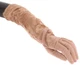 DOLCE & GABBANA Gloves Beige Suede Xiangao Fur Elbow Long s. 7.5 / M RRP $2300 