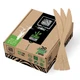 Bamboo Knives 100 Count - Heavy Duty Serrated Disposable Knives Utensils for ...