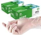 200pcs |Dr.GreenPanda GPVF-02 MEDIUM CLEAR VINYL FOOD SAFETY GLOVES KITCHEN PREP