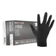MICROFLEX MidKnight MK-296 Disposable Nitrile Gloves, Black XL, Case of 1000