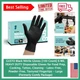 Black Nitrile Gloves [100 Pack] - 6 Mil Heavy Duty, Waterproof & Ambidextrous