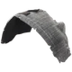 CAPA Fender Liner For Ford F-250 Super Duty 2017-2019 Front Passenger Side Inner
