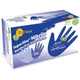 BeeSure SuperSlim Nitrile Exam Gloves: Small 300/Bx, Blue, Powder-Free