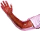 Insemination Long Gloves Disposable Plastic Film Gloves, 50 Pcs