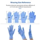 100&nbsp;pcs Medical Disposable Grade Blue Nitrile Exam Latex Powder Free Gloves Lab