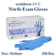 1x Nitrile Exam Gloves Powder-Free - Medium size (McKesson)