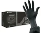 Cranberry Carbon Black Nitrile Powder Free Exam Gloves  3.2mil Small 200ct 