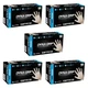 Dyna Grip Latex Powder-Free Disposable X-Large Gloves 5 Pack (500 ct)
