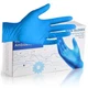  Nitrile Disposable Gloves，Powder Free, Cleaning Large (Pack of 100) 100 Pcs