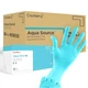 Cranberry Aqua Source Nitrile Exam Gloves, Case of 2000, Medium, Aqua, Lanoli...