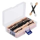 100PCS Disposable Dual Sided Eyeshadow Sponge Applicators with Case imm-751