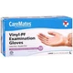 SM CareMates Vinyl-PF Examination Gloves Large 100 Counts