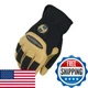 Heritage Performance Gloves Heritage Stable Work Gloves Size 9 Black/Tan