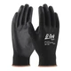 Pip 33-B125/L Coated Gloves, Polyurethane, Smooth, Palm, 1 Abrasion Level,