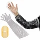 50pcs Long Disposable Gloves, Extra Long Full Arm 34inch - Veterinary Insemin...