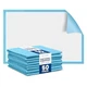 Serenelife Disposable Under Pads 50 Count for Pets, Babies, Kids & Adults